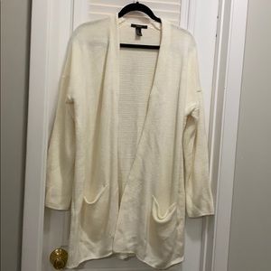 Forever 21 oversized beige/cream cardigan M